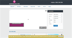 Desktop Screenshot of canhoquan2.org